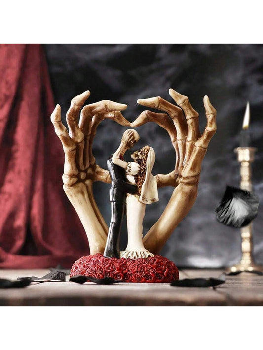 Spooky Skeleton Love: Halloween Heimdekor Requisite - Tischornamente