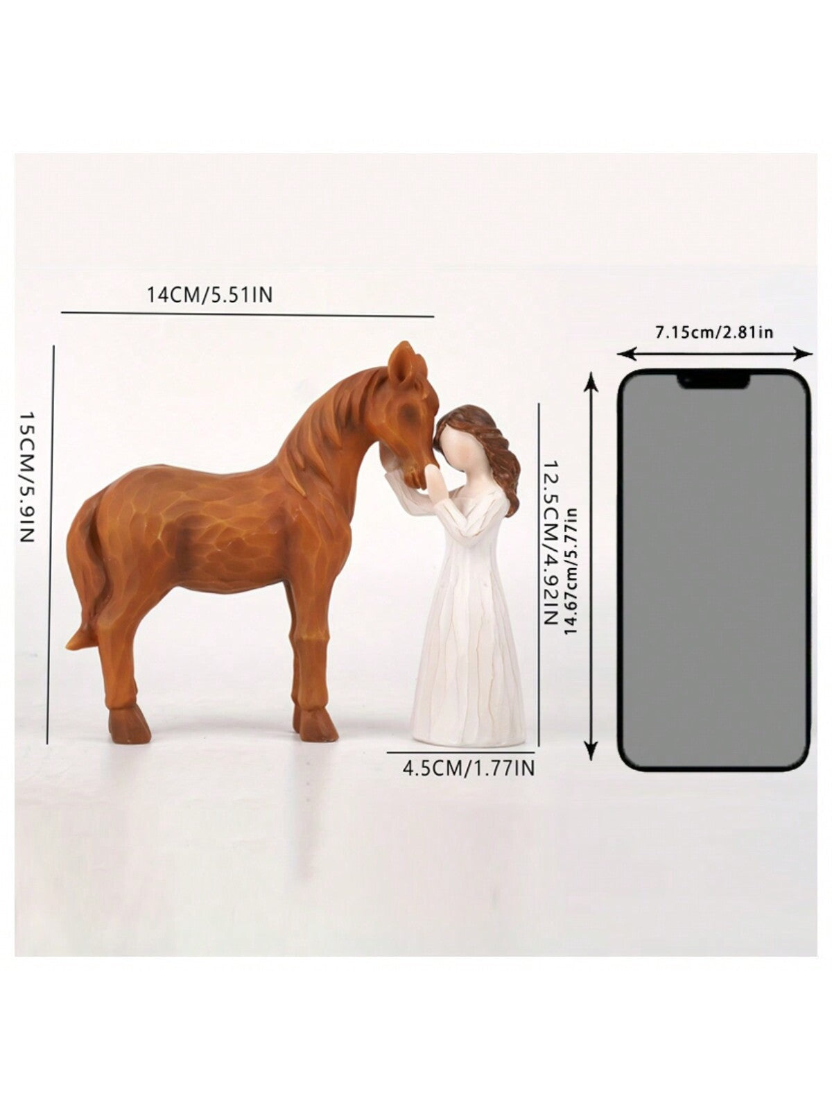 Willow Tree Pferdefigur - Herzliches Geschenk für Pferdeliebhaber und Reitsportenthusiasten