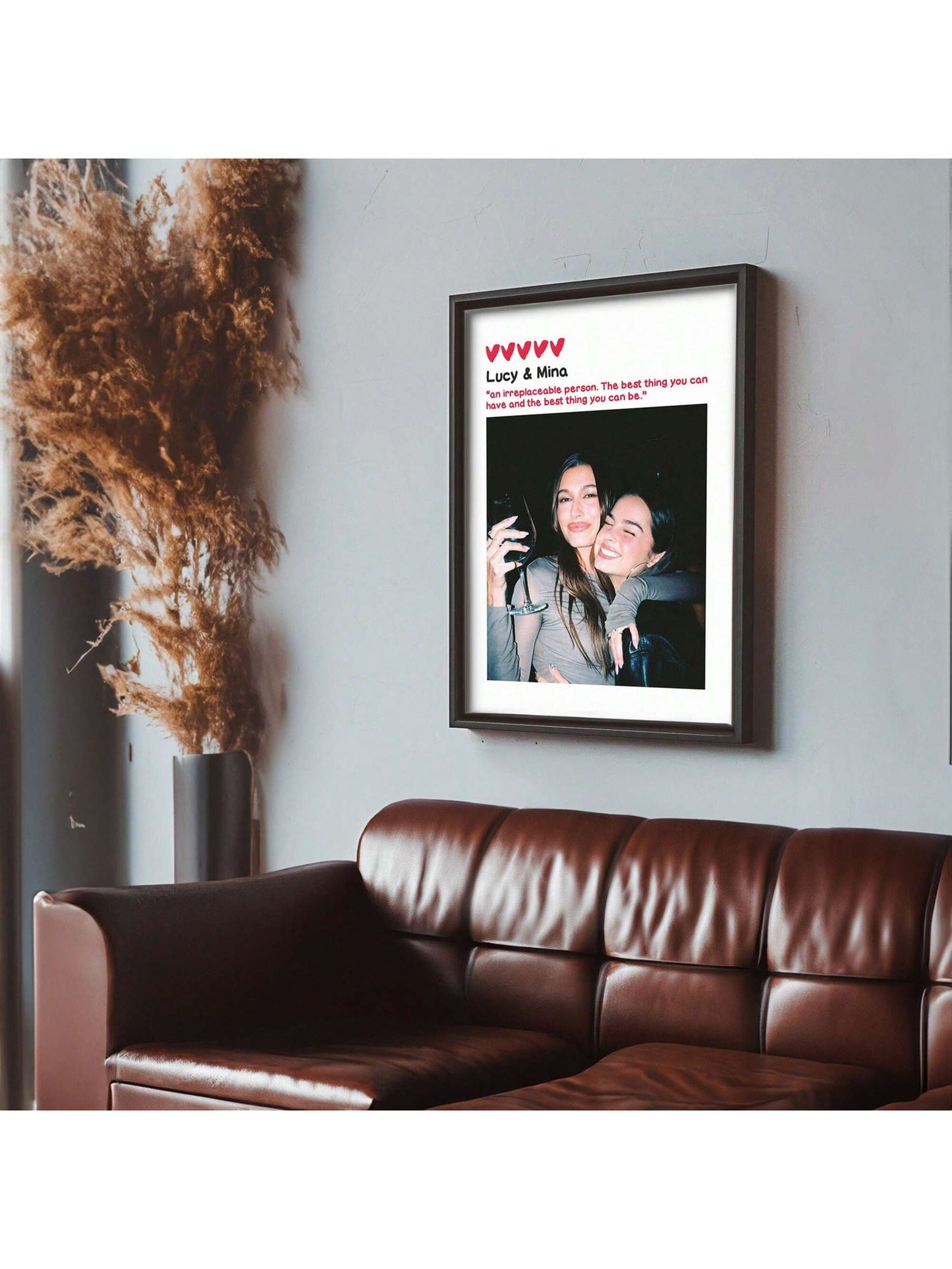 Personalisierter Soul Sister Foto-Druck - Einzigartiges Freundschaftsgeschenk für besondere Anlässe