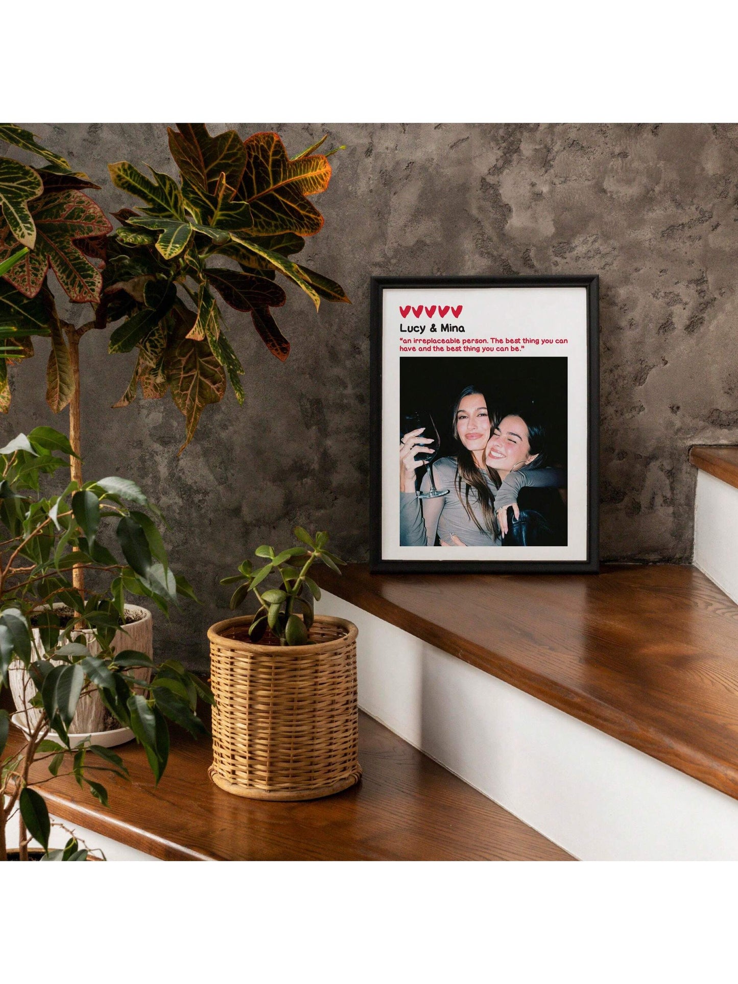 Personalisierter Soul Sister Foto-Druck - Einzigartiges Freundschaftsgeschenk für besondere Anlässe