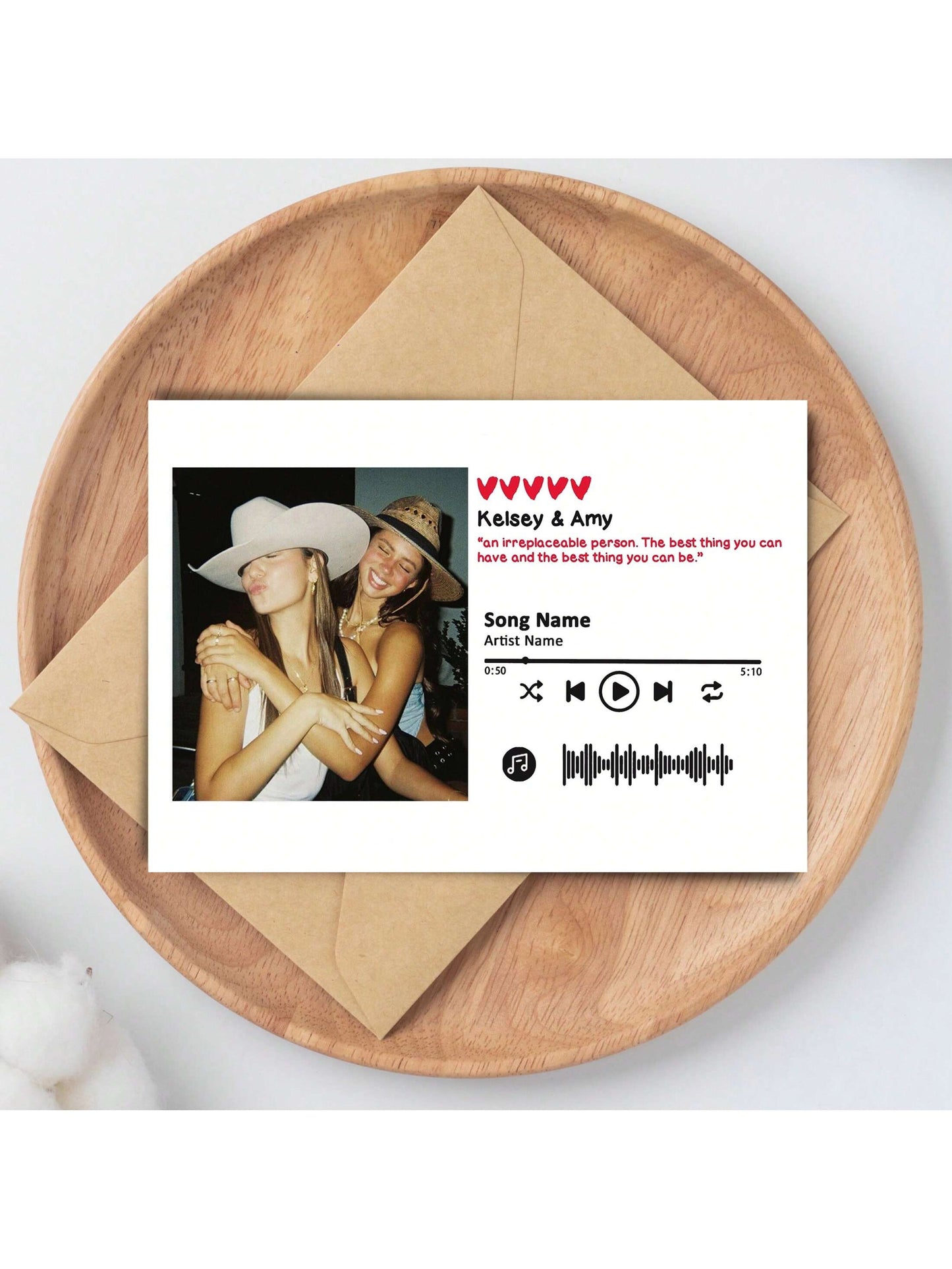 Personalisierter Soul Sister Foto-Druck - Einzigartiges Freundschaftsgeschenk für besondere Anlässe
