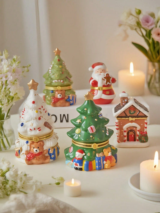 Keramischer Bären-Wunschbaum-Anhänger - Perfektes Geschenk für Kinder und Wohnkultur zu den Feiertagen